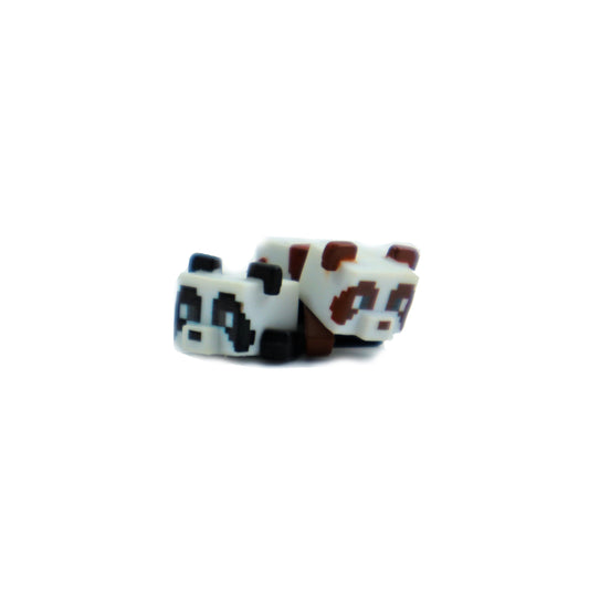 Minecraft Mini Figures TNT Series: 25 - 1" Black & Brown Panda Chase Figure