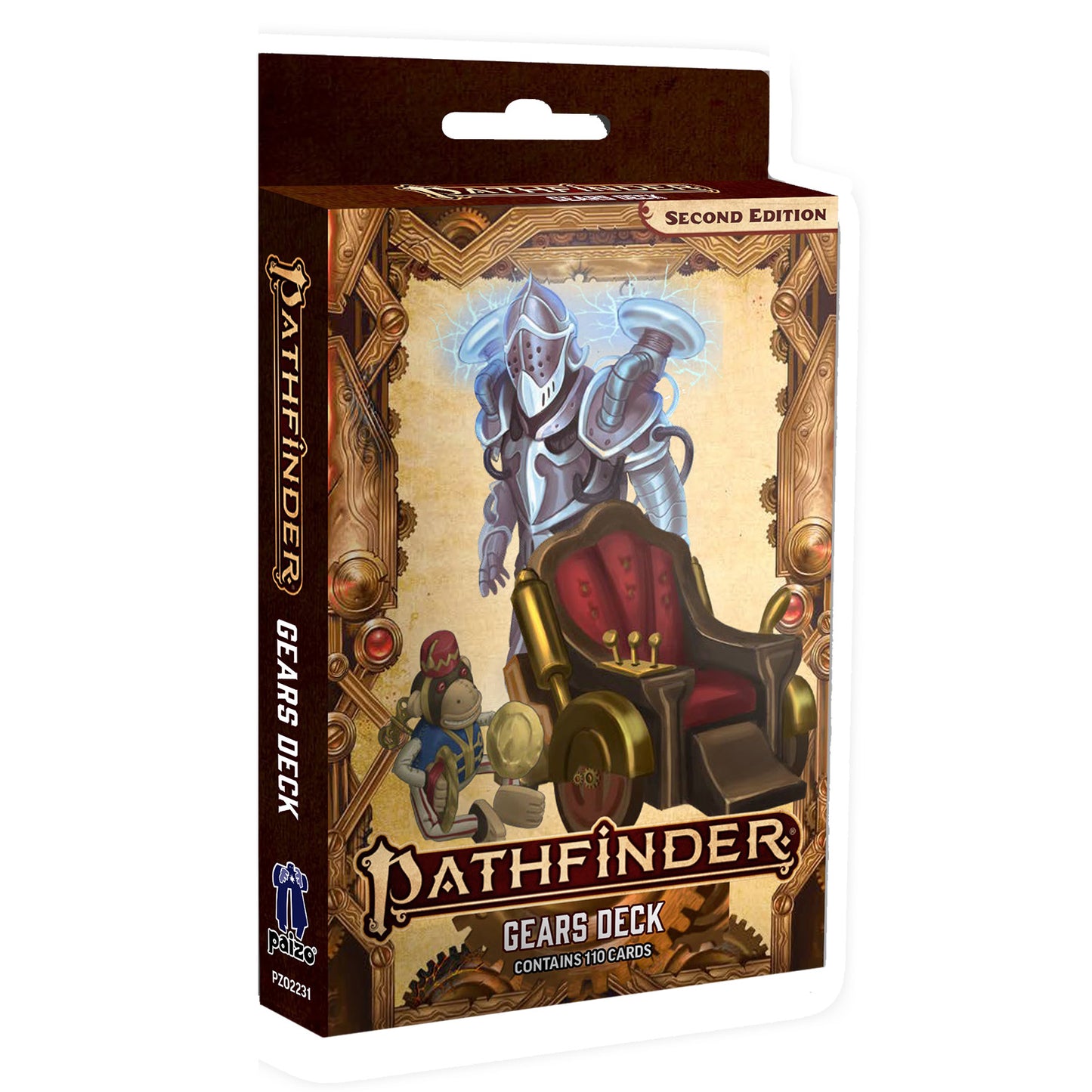 Dungeons and Dragons: D&D: Pathfinder: 2nd Edition (PF2E): Gears Deck: 110 Cards