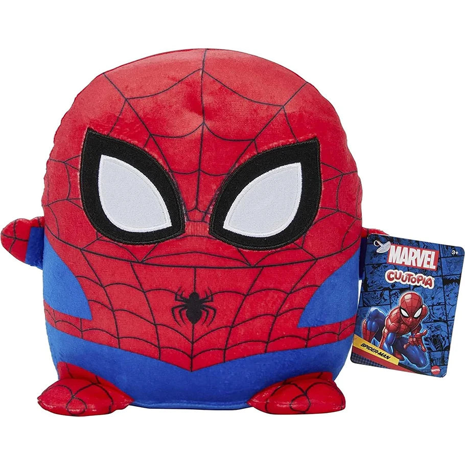 Marvels Cuutopia Spider-Man Super Hero 7" Plush Stuffed Animal