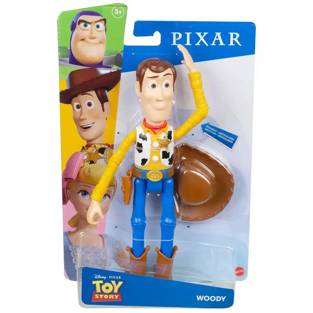 Disney Pixar Toy Story: Woody: 8" Action Figure with removable hat in original packaging