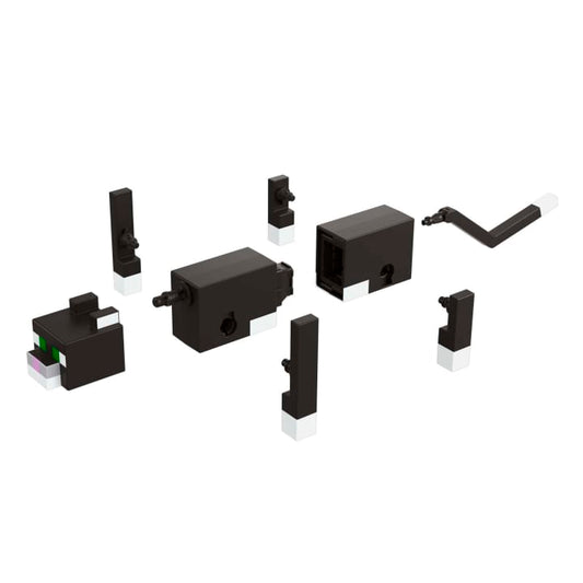 Minecraft Fusion Large Scale Figures: Buildable Action Figure: Tuxedo Cat