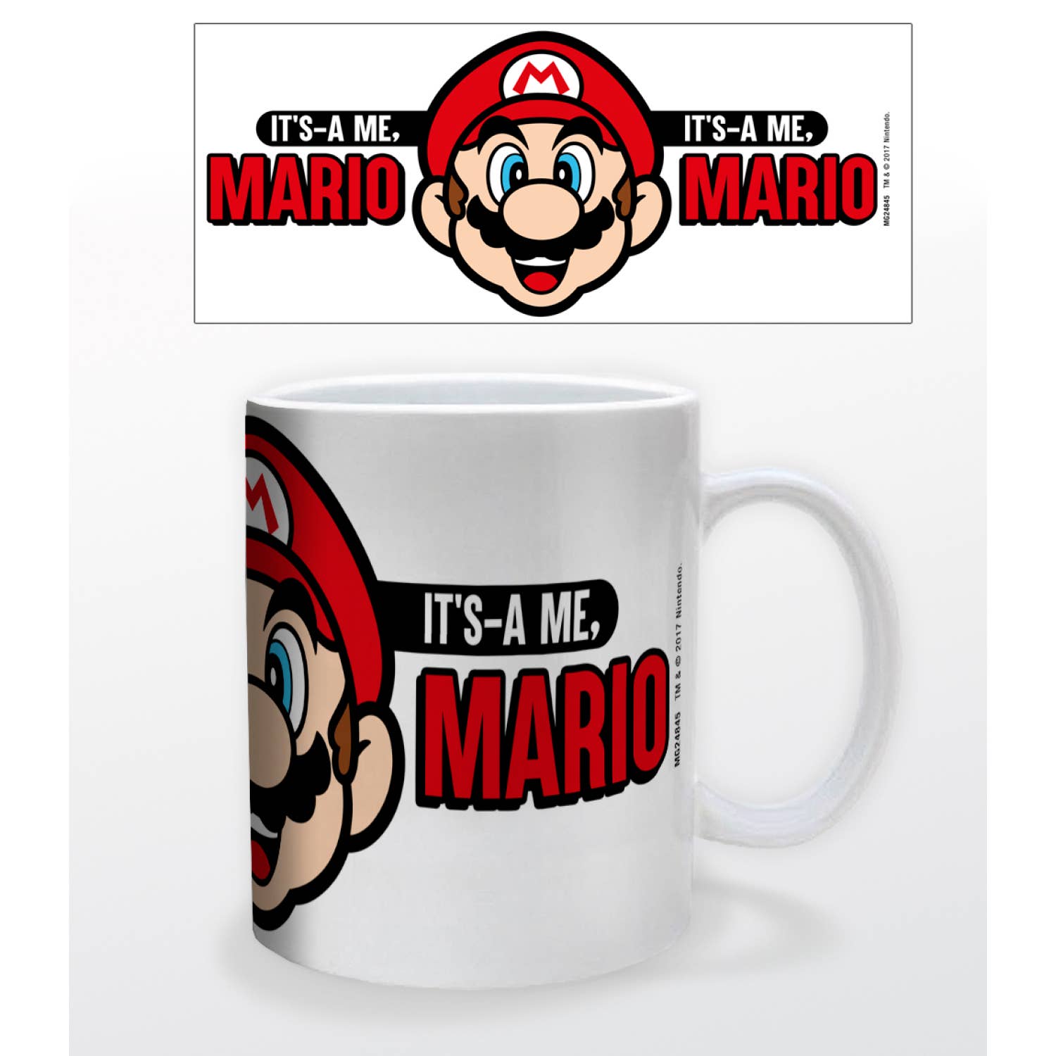 Nintendo Super Mario - it’s a Me Mario 11oz Ceramic Mug with Giftbox