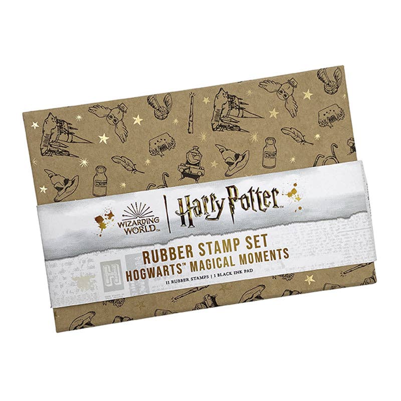 Warner Bros Harry Potter: Hogwarts Magical Moments Rubber Stamp Set