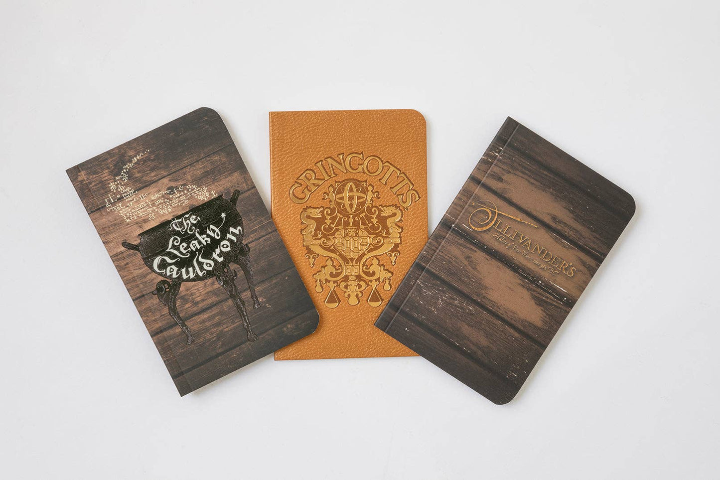 Warner Bros Harry Potter: Diagon Alley Pocket Notebook Collection (Set of 3)