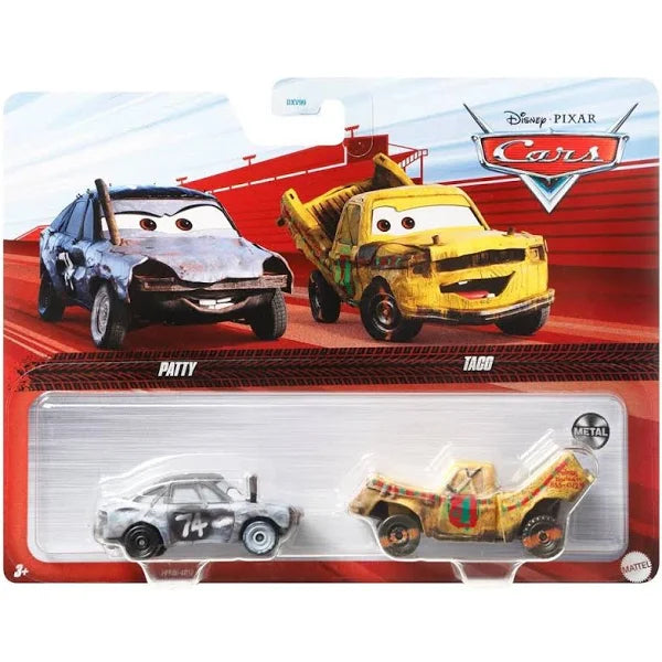 Disney Pixar Cars 3 Official Diecast 2-Pack Featuring Patty and Taco