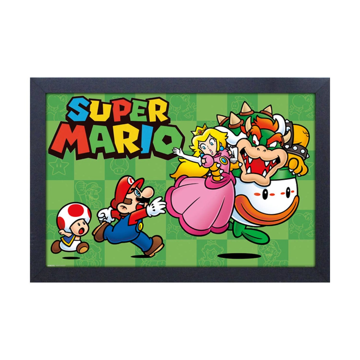 Super Mario - Chase 11" x 17" Framed Print Wall Art