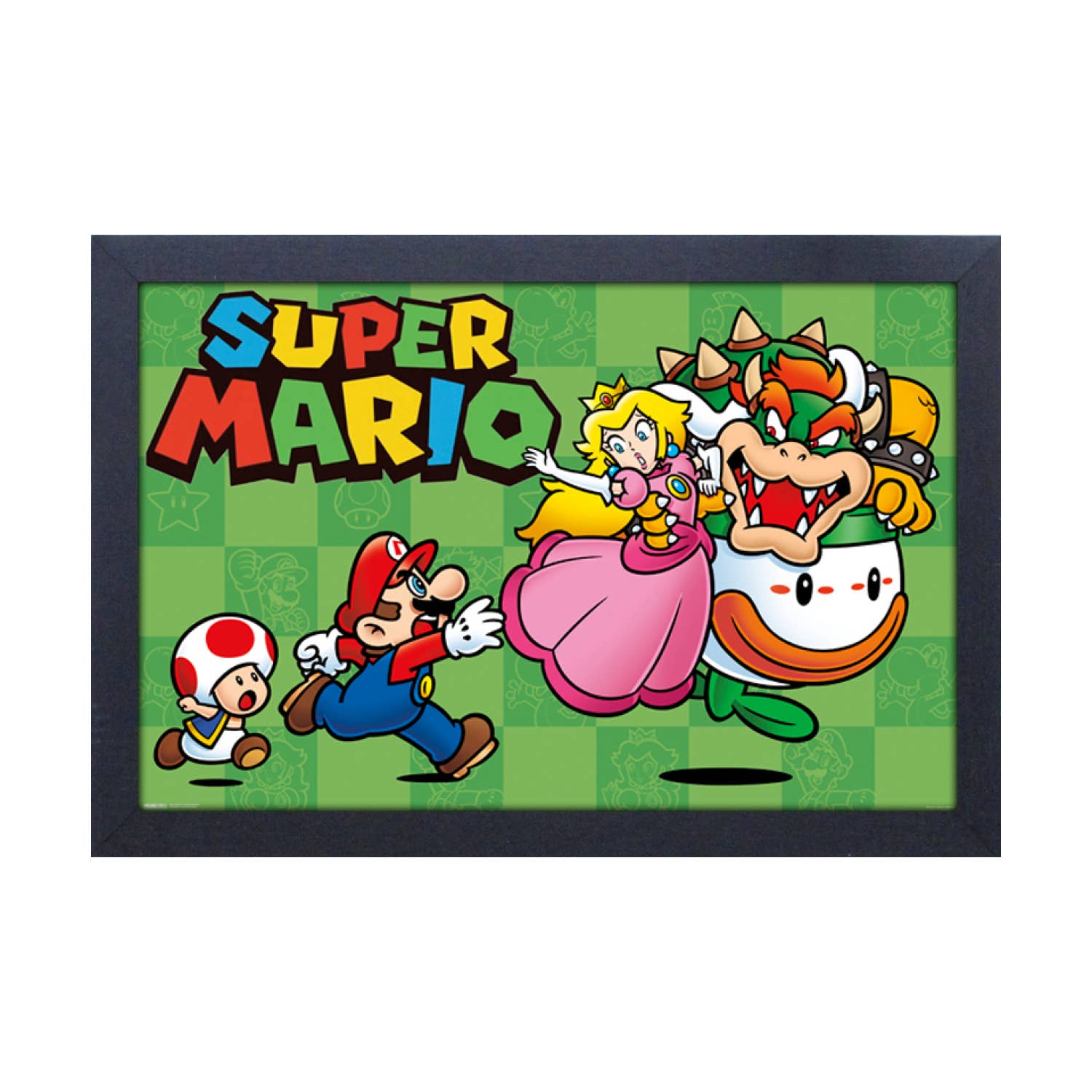 Super Mario - Chase 11" x 17" Framed Print Wall Art