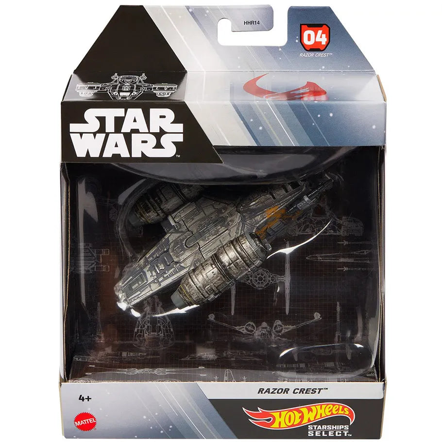 Hot Wheels Star Wars: Starships Select Razor Crest: 1:50 Scale In The Box