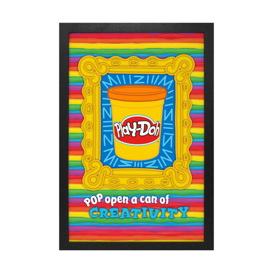 Play-Doh - Pop Open 11" x 17" Framed Print Wall Art 