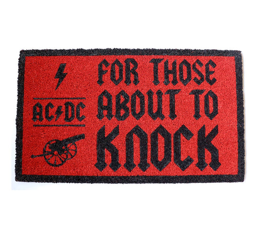 AC/DC For Those About to Knock Welcome Doormat