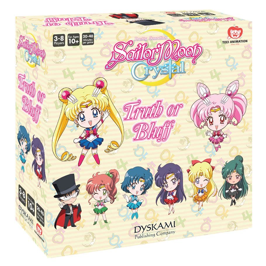 Sailor Moon Crystal Anime Series Official Board Game: Truth or Bluff