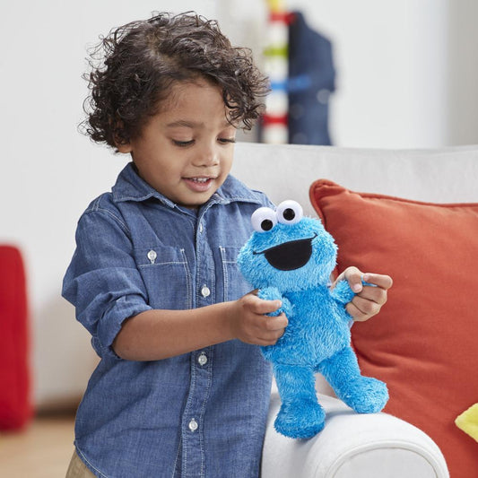 Sesame Street Little Laughs Tickle Me Cookie Monster 10" Plush Toy