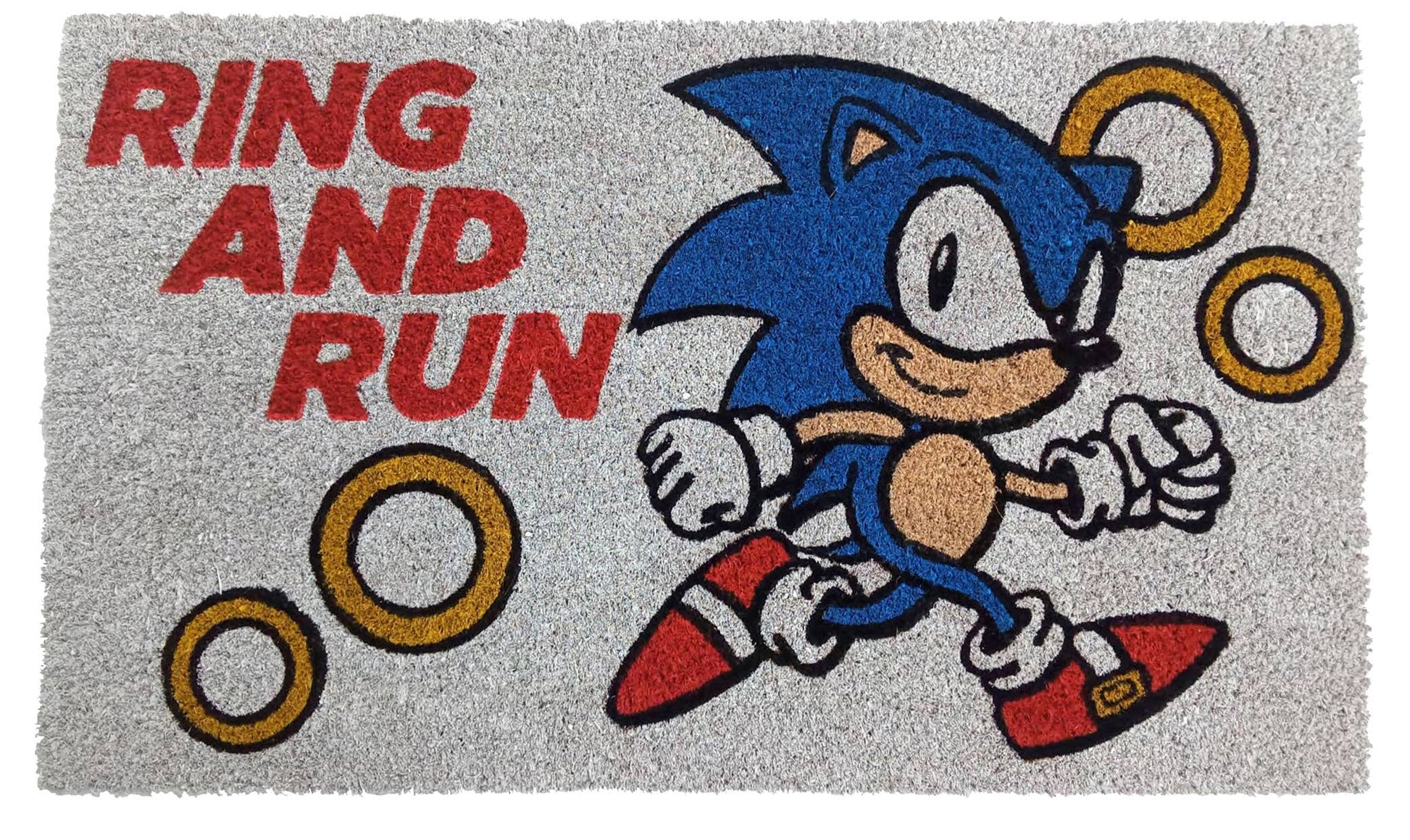 Sonic the Hedgehog  - Ring and Run Welcome Doormat