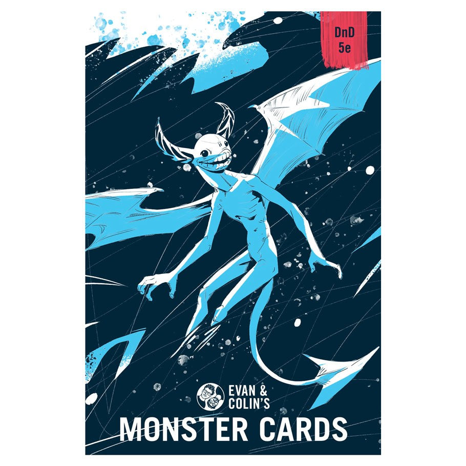 Dungeons & Dragons: 5E Illustrated Monster Card Set: Evan and Colin's