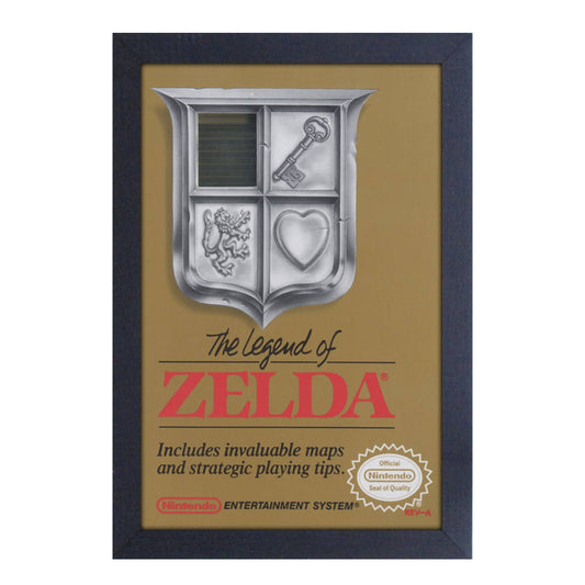 Nintendo The Legend of Zelda 11" x 17" Framed Print Wall Art