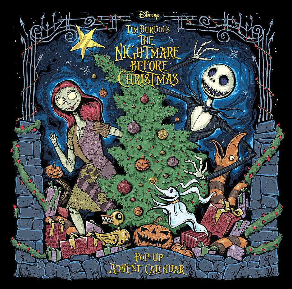 Disney's The Nightmare Before Christmas: Pop-Up Book and Advent Calendar