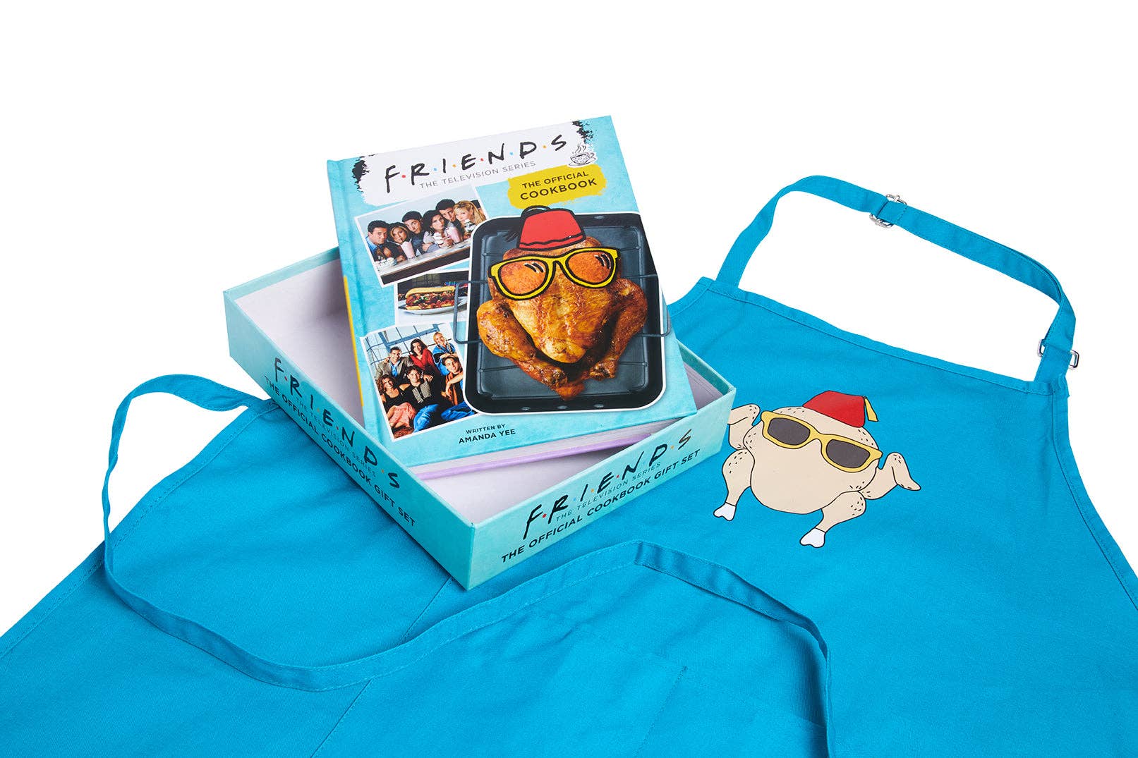 Friends: The Official Cookbook Gift Set Book & Apron
