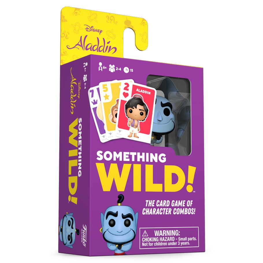 Aladdin Something Wild! Genie Edition Funko Pop Card Game