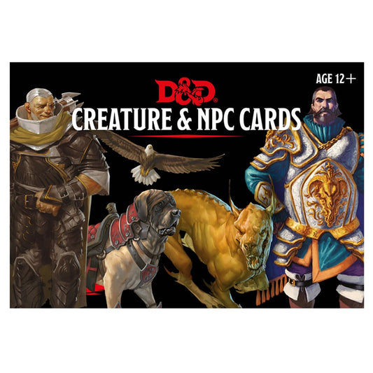 Dungeons and Dragons D&D Cards: Creature & NPC Box Set