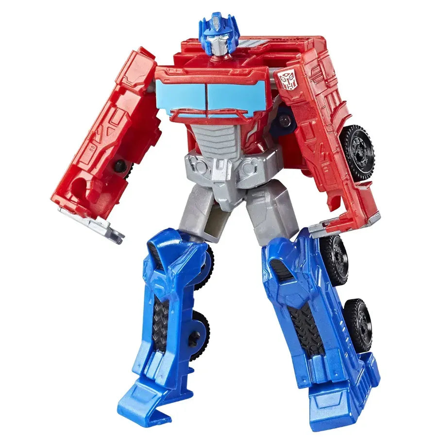 Transformers Authentics Bravo Series 4.5 Inch Action Figures: Autobot Optimus Prime Posing