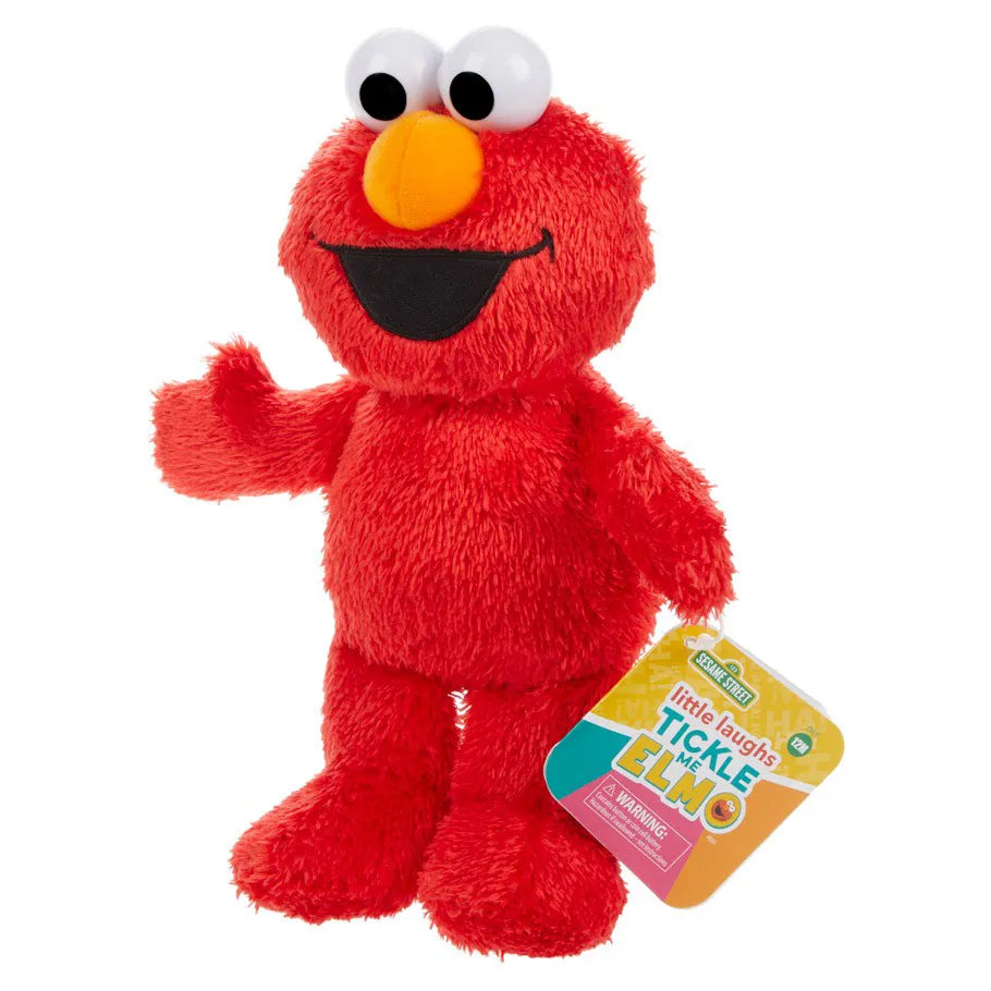 Sesame Street Playskool Little Laughs Tickle Me Elmo 10" Plush Toy