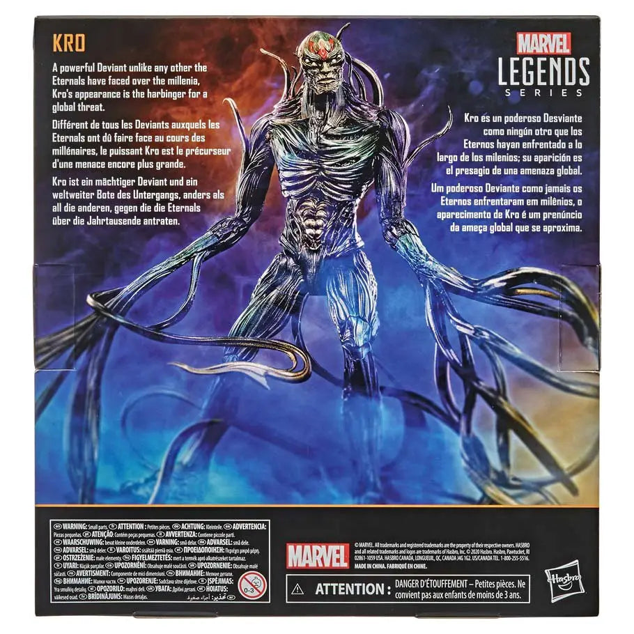Rear Profile Kro Marvel Legends Series Eternals Deluxe Action Figure by Hasbro