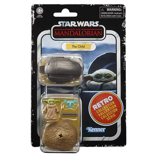 Baby Yoda The Child Retro Collection Kenner Action Figure in Blister Pack