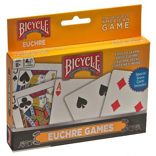 Bicycle Playing Card Deck: Euchre Double Deck Box Set