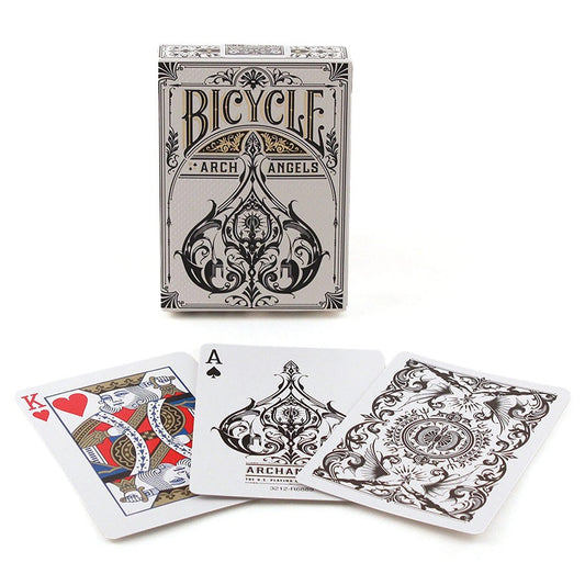 Bicycle Playing Card Deck: Archangels Elegent Mythological Theme