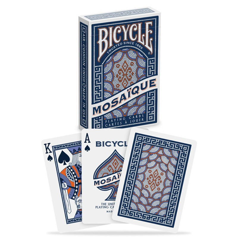 Bicycle Playing Card Deck: Masaique Mosaic Glass Art Theme