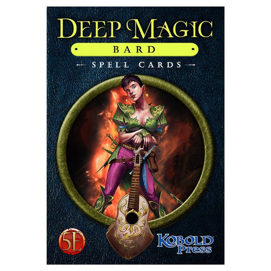 Kobold Press Deep Magic Bard Spell Cards - D&D 5E - 190 Card Set