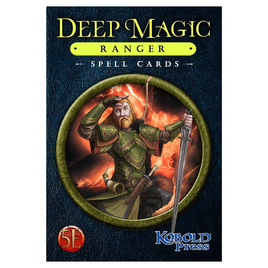 Kobold Press Deep Magic Ranger Spell Cards - D&D 5E - 110 Card Set