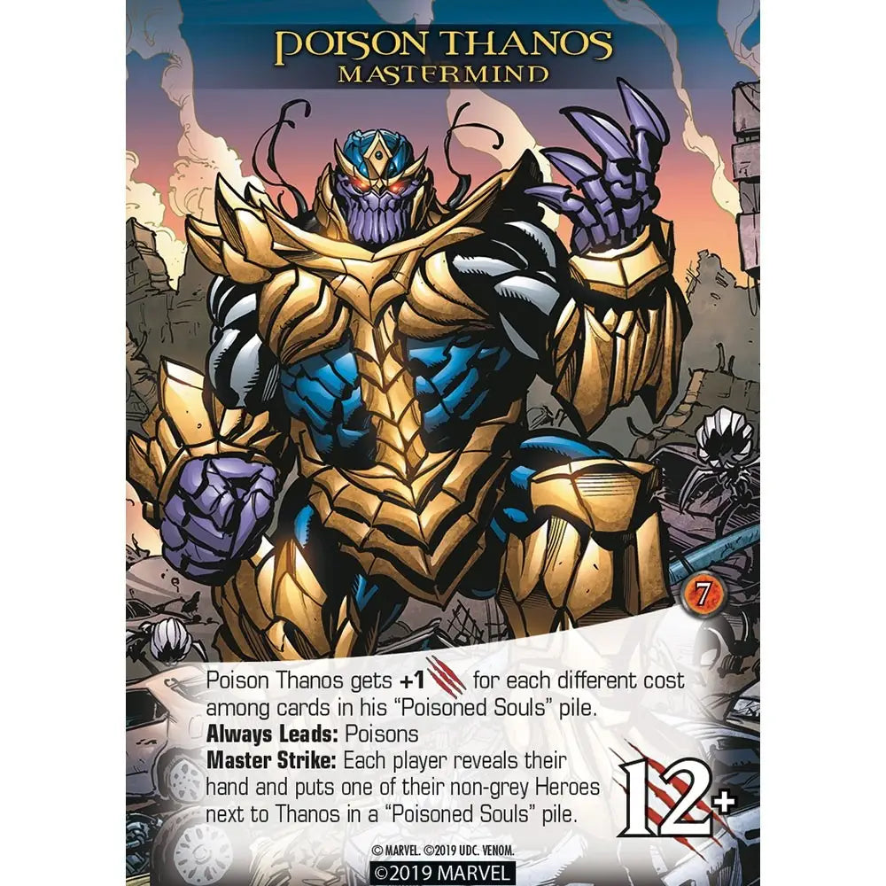 Legendary Card Game - Marvel Venom Expansion Box