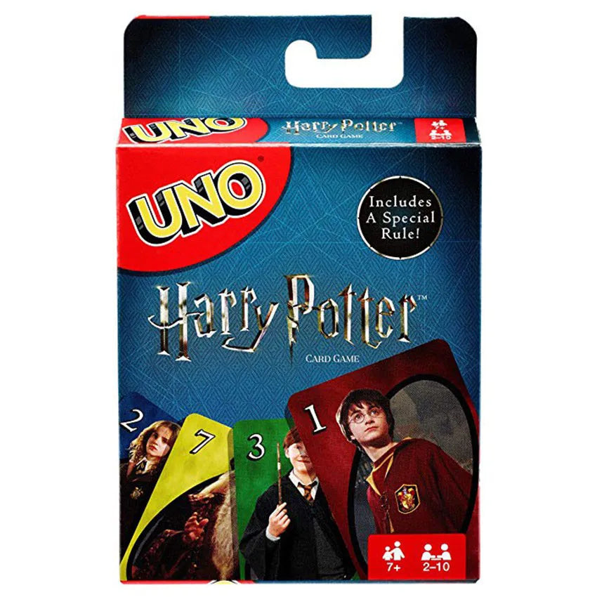 Harry Potter Uno Card Game Box Art