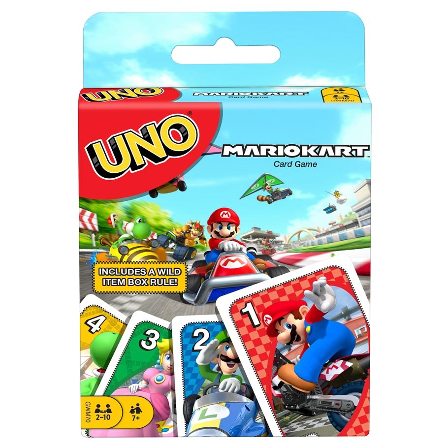 Uno Card Game: Mario Kart Edition