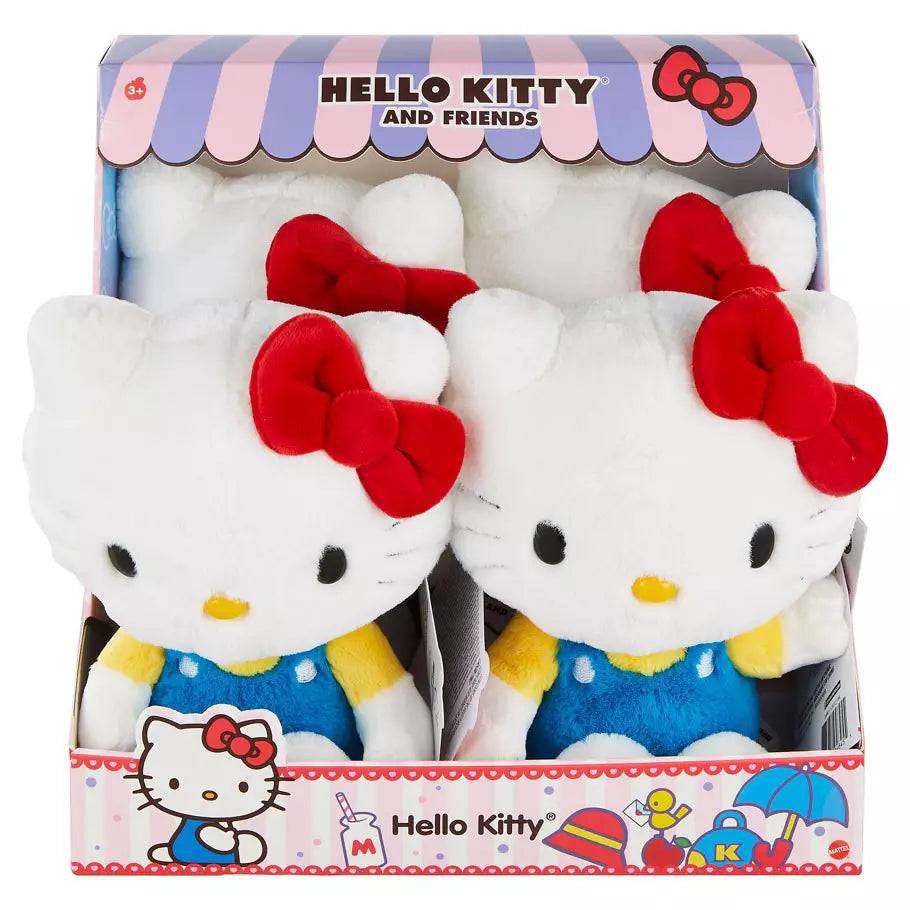 Hello Kitty and Friends 8" Soft Plush Stuffed Animal Display