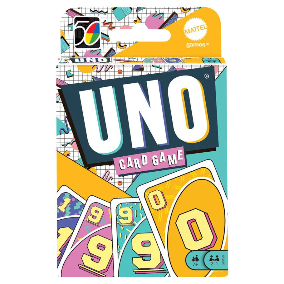 Uno Card Game: The Iconic 90s Set Released by Mattel