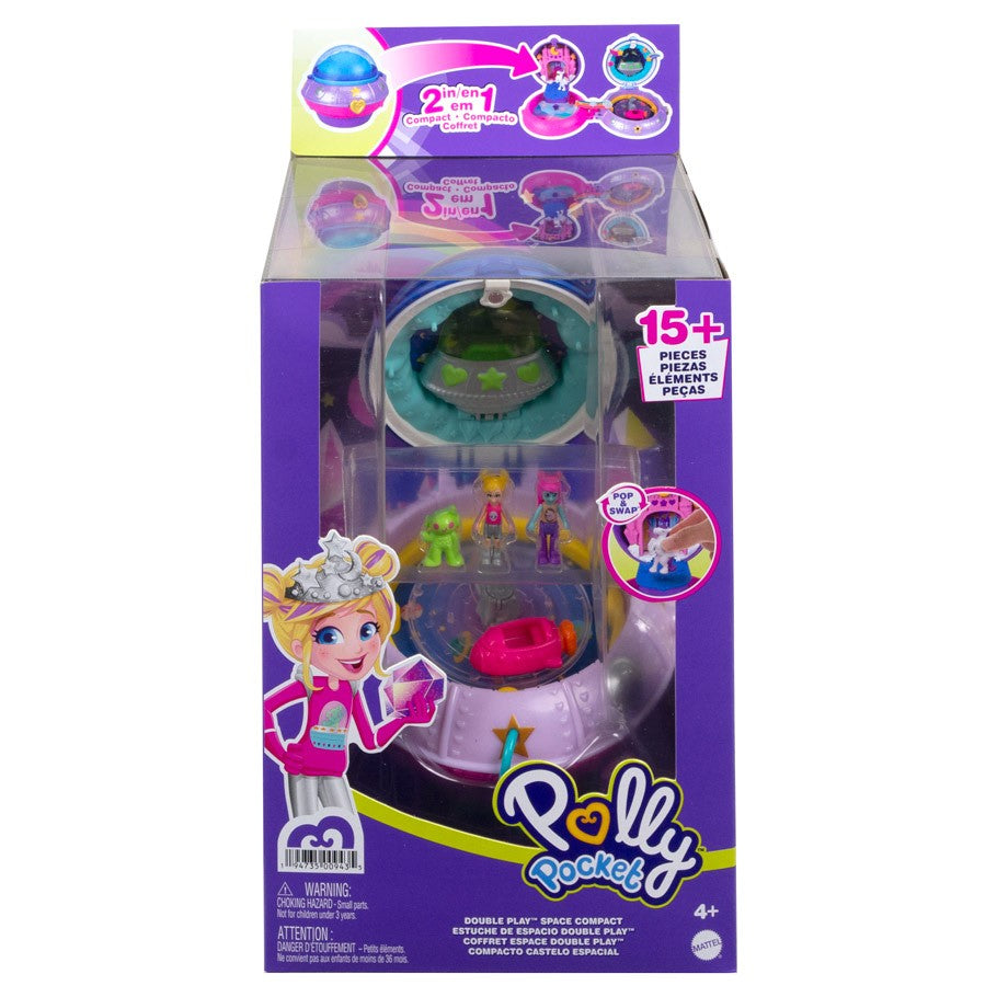 Poly Pocket: Double Play: Space Compact Play Set