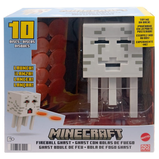 Minecraft Ghast: 6" Fireball Launching Action Figure