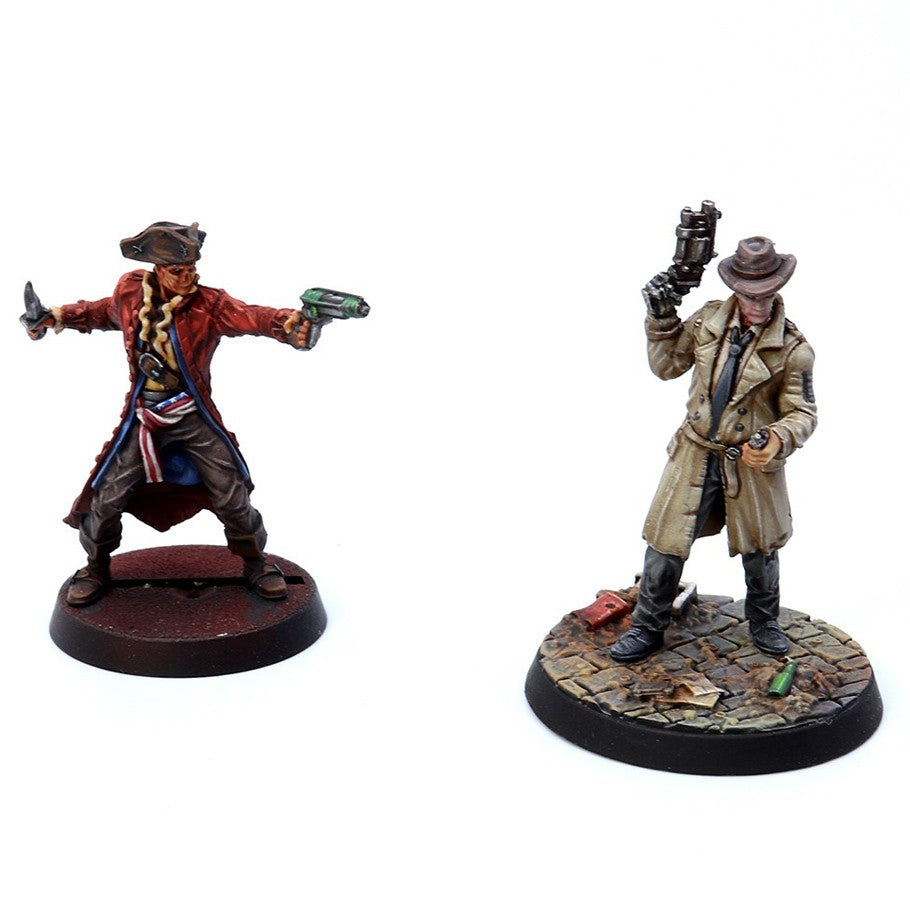 Fallout Wasteland Warfare: Survivors Unusual Allies: Roleplaying Resin Miniature Figures