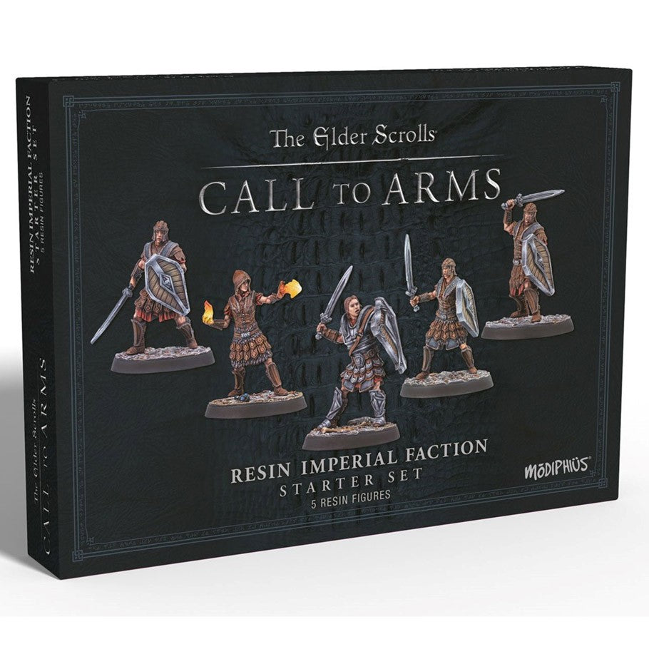 Elder Scrolls Call to Arms: Imperial Faction Set: Unpainted Resin Miniatures