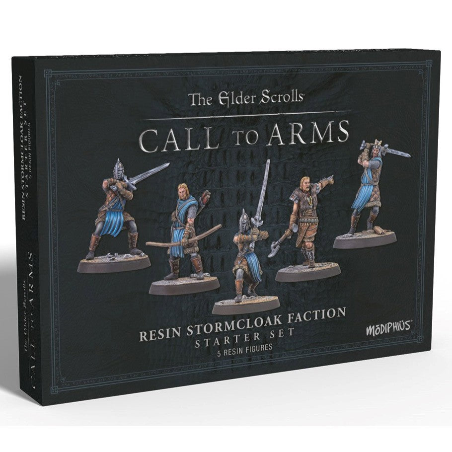 Elder Scrolls Call to Arms: Stormcloak Faction Set: Unpainted Resin Miniatures