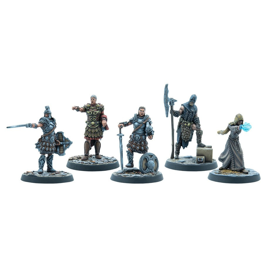 Elder Scrolls Call to Arms: Imperial Officers Expansion: Unpainted Resin Miniatures