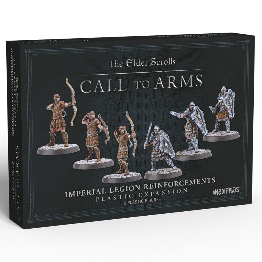 Elder Scrolls Call to Arms: Imperial Legion Reinforcements Expansion: Unpainted Resin Miniatures