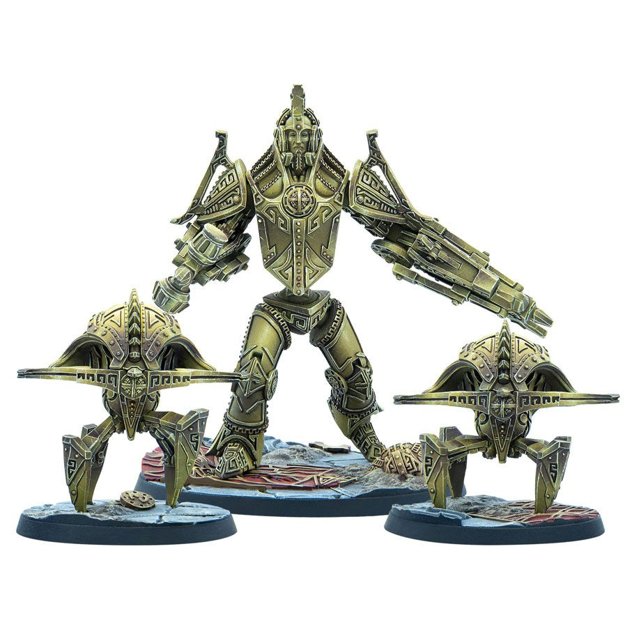 Elder Scrolls Call to Arms: Dwemer Centurion & Ballista Expansion: Unpainted Resin Miniatures