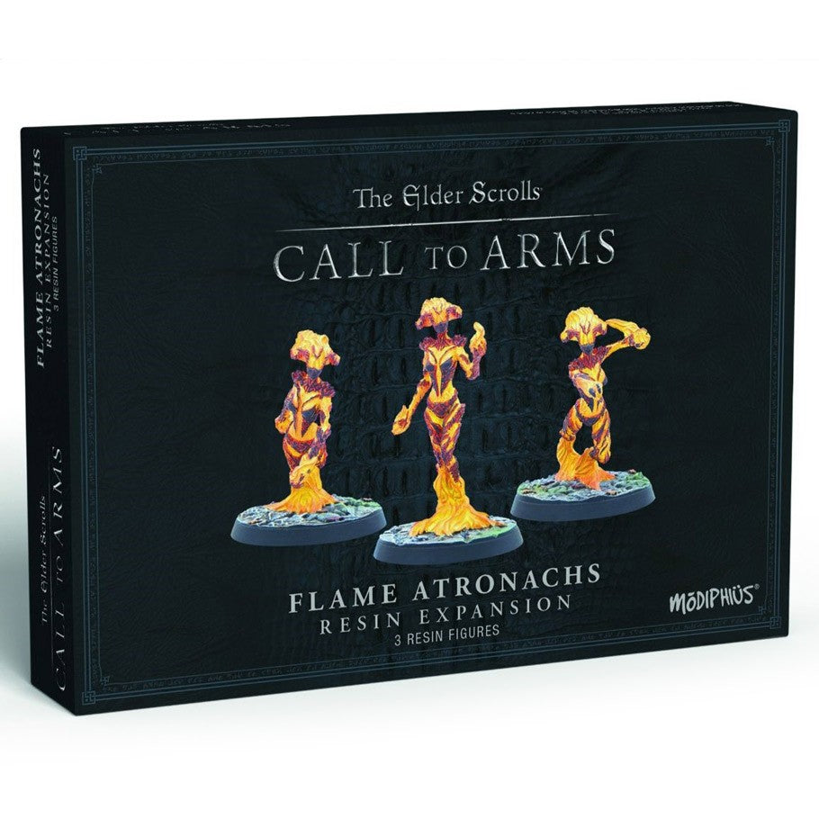 Elder Scrolls Call to Arms: Flame Atronachs: Unpainted Resin Miniatures