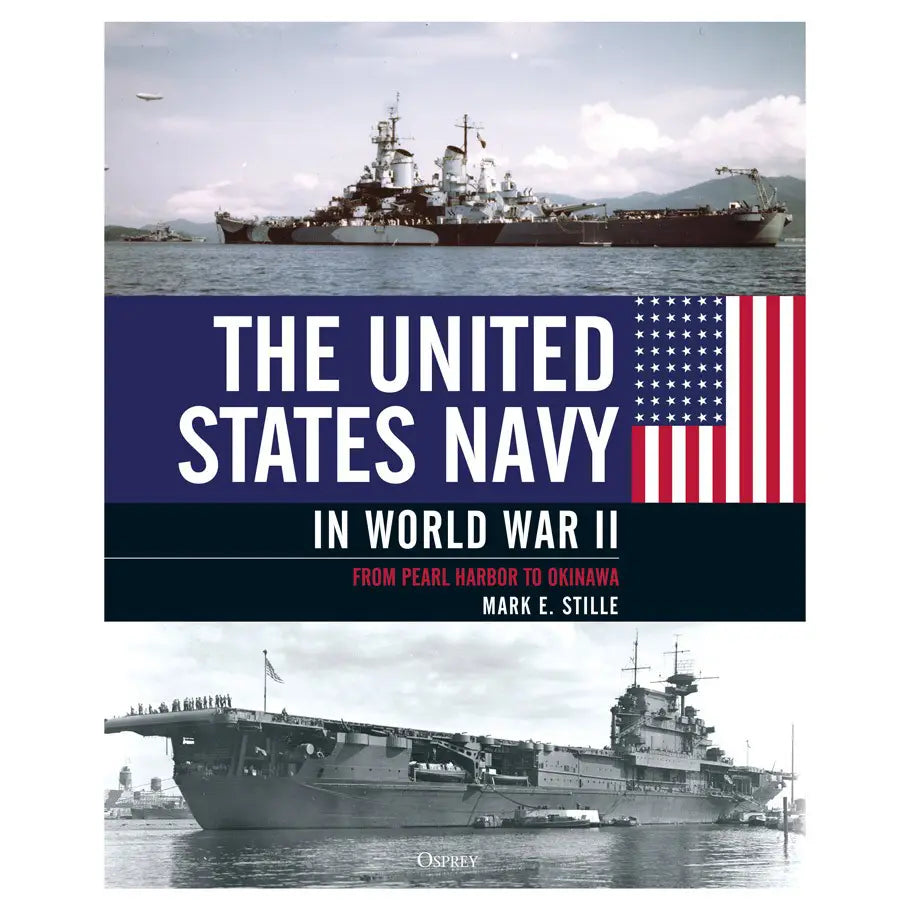 The United Stats In World War II Harcover Book Featuring a Naval Battleship