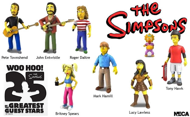 Series 2 of the wizkids 25th anniversary simpson set of miniatures