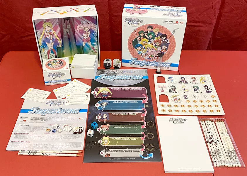 Sailor Moon Crystal Anime Series Official Board Game: Imposterous