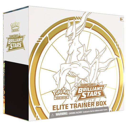 Pokemon Sword & Shield: Brilliant Stars ETB: Elite Trainer Box